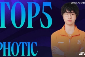 LPL第二赛段W6D2每日TOP5：Photic海克斯弹，地火连环